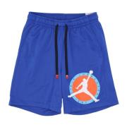 Mesh Basketball Shorts Flight MVP Jordan , Blue , Heren