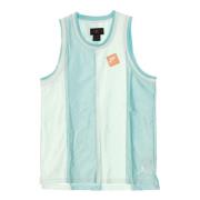 Basketbal Tanktop met Asymmetrische Zoom Jordan , Green , Heren