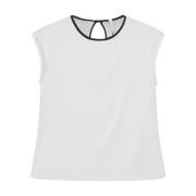 Mouwloze Top Imperial , White , Dames