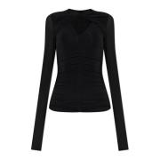 Top Vandalia Isabel Marant , Black , Dames