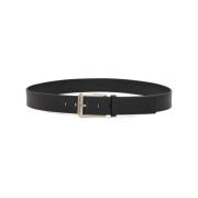 Stijlvolle Riemencollectie Salvatore Ferragamo , Black , Heren