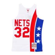 Julius Erving Basketball Tank Top Mitchell & Ness , Multicolor , Heren