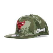 NBA Tonal Camo Stretch Fitted Cap Mitchell & Ness , Green , Heren