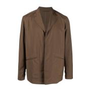 Achillfarm Bestaande Jas Ermenegildo Zegna , Brown , Heren