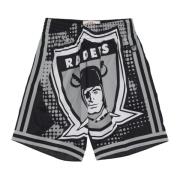 Oakland Raiders Basketball Shorts Mitchell & Ness , Black , Heren