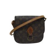 Pre-owned Canvas louis-vuitton-bags Louis Vuitton Vintage , Brown , Da...