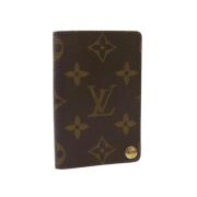 Pre-owned Coated canvas home-office Louis Vuitton Vintage , Brown , Da...