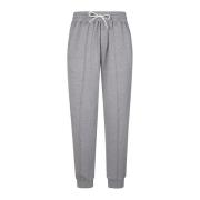 Giza Cotton Jogger Broek Eleventy , Gray , Heren