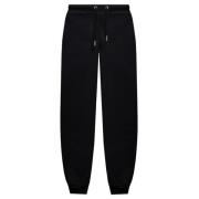 Zwarte Geborduurde Logo Broek Ami Paris , Black , Heren