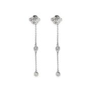 Pre-owned Metal earrings Tiffany & Co. Pre-owned , Gray , Dames