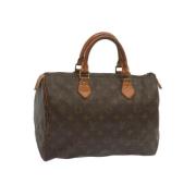 Pre-owned Canvas louis-vuitton-bags Louis Vuitton Vintage , Brown , Da...