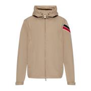 Jas Claut Moncler , Beige , Heren