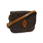 Pre-owned Canvas louis-vuitton-bags Louis Vuitton Vintage , Brown , Da...