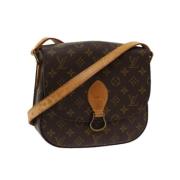 Pre-owned Canvas louis-vuitton-bags Louis Vuitton Vintage , Brown , Da...