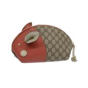 Pre-owned Canvas gucci-bags Gucci Vintage , Beige , Dames