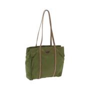 Pre-owned Nylon prada-bags Prada Vintage , Green , Dames