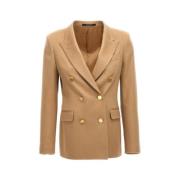 Stijlvolle Jassen Tagliatore , Beige , Dames