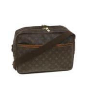 Pre-owned Canvas louis-vuitton-bags Louis Vuitton Vintage , Brown , Da...