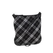 Pre-owned Cotton shoulder-bags Burberry Vintage , Black , Dames