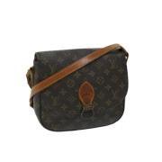 Pre-owned Canvas louis-vuitton-bags Louis Vuitton Vintage , Brown , Da...