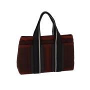 Pre-owned Cotton handbags Hermès Vintage , Red , Dames