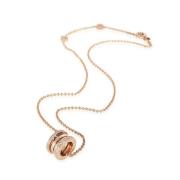 Pre-owned Rose Gold necklaces Bvlgari Vintage , Pink , Dames