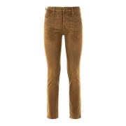 Camel/Beige Denim Jeans voor dames Diesel , Beige , Dames