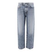 Stijlvolle zwarte jeans voor mannen Diesel , Blue , Dames