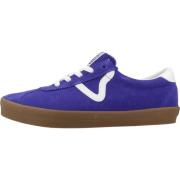 Sport Low Track Sneakers Vans , Blue , Dames