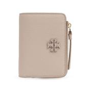 Bi-Fold Portemonnees McGraw Stijl Tory Burch , Beige , Dames