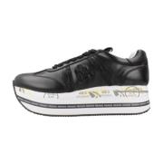 Platform Sneakers Premiata , Black , Dames