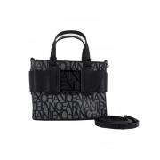 Stijlvolle Shopper voor Vrouwen Armani Exchange , Black , Dames