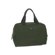 Pre-owned Nylon handbags Prada Vintage , Green , Dames