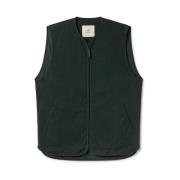 Mouwloze Bodywarmer Jas Twothirds , Green , Heren