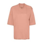 Walrus T-shirt Roze Katoen Italië Rick Owens , Pink , Dames