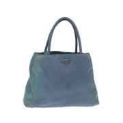 Pre-owned Nylon prada-bags Prada Vintage , Blue , Dames