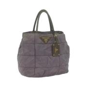 Pre-owned Nylon prada-bags Prada Vintage , Purple , Dames