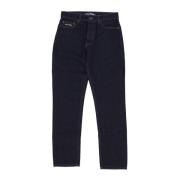 Reguliere Denim Rinse Jeans Iuter , Black , Heren