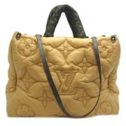 Pre-owned Canvas handbags Louis Vuitton Vintage , Brown , Dames