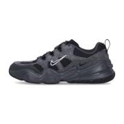 Antraciet Lage Sneaker met Swoosh-logo Nike , Black , Heren