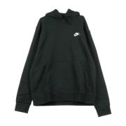 Sportswear Club Fleece Hoodie Zwart Nike , Black , Heren