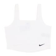 Sportieve Tanktop met Swoosh-logo Nike , White , Dames