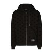 Rits Sweatshirt Dolce & Gabbana , Black , Heren