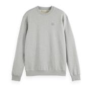 Kern Logo Sweatshirt Scotch & Soda , Gray , Heren