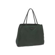 Pre-owned Nylon prada-bags Prada Vintage , Green , Dames