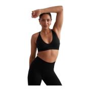 Cross Back Seamless Sport BH Aim'n , Black , Dames