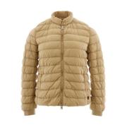 Stijlvolle Polyamide Jas en Jas Woolrich , Beige , Dames