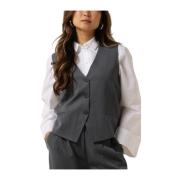 Grijze Endore Vest voor Dames Envii , Gray , Dames