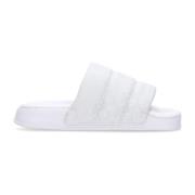 Essential Jacquard Slipper Cloud White Adidas , White , Dames