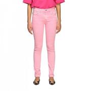 Klassieke Denim Jeans Balenciaga , Pink , Dames